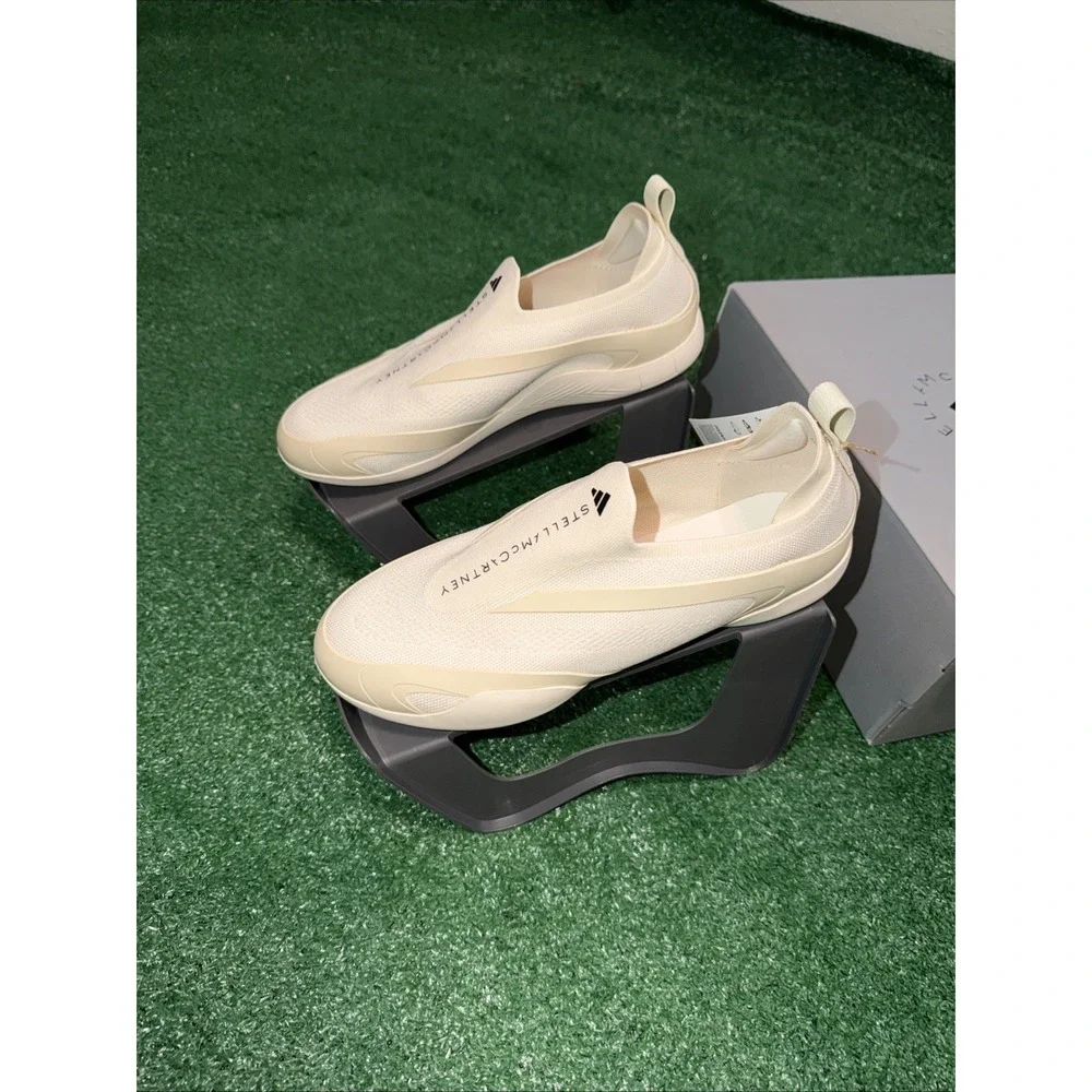 Adidas TAEKWONDO By Stella McCartney Low Top Training Shoes Beige‎ 8.5M/9.5W